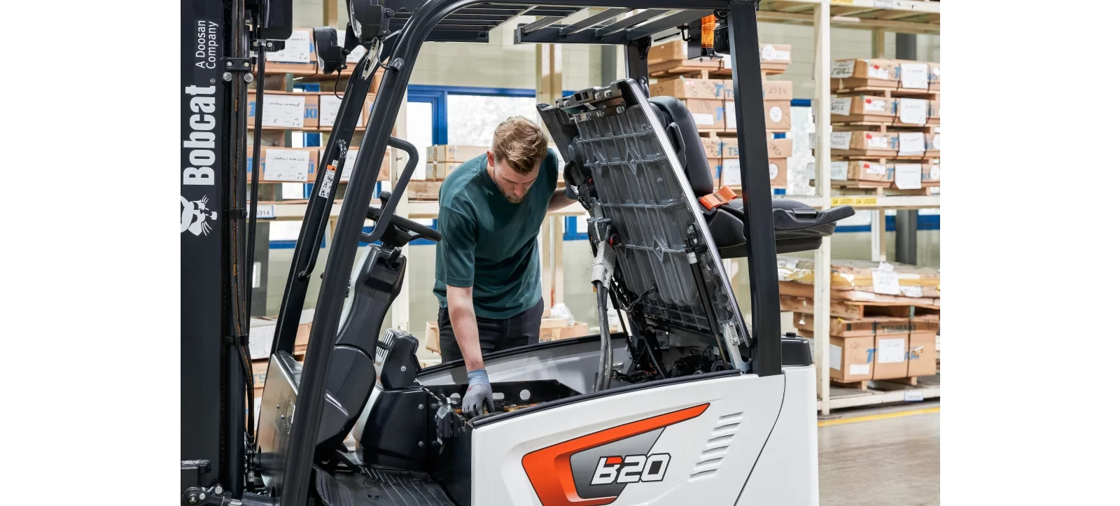 Electrostivuitor Bobcat Seria 7 Plus, 1.5 - 2.0 tone, 3 roți, B15T, B18T, B20T