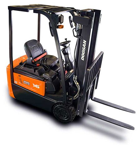 Stivuitor Doosan electric, B13/15/16R-7, 1.3 – 1.6t, 3 roti